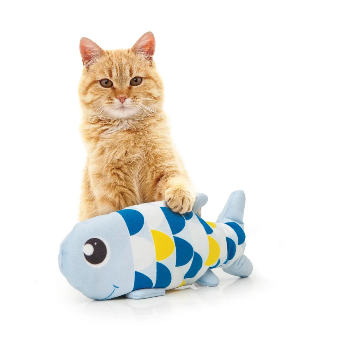 Catit Groovy Fish Motion-Activated Cat Toy – Blue additional product view 3