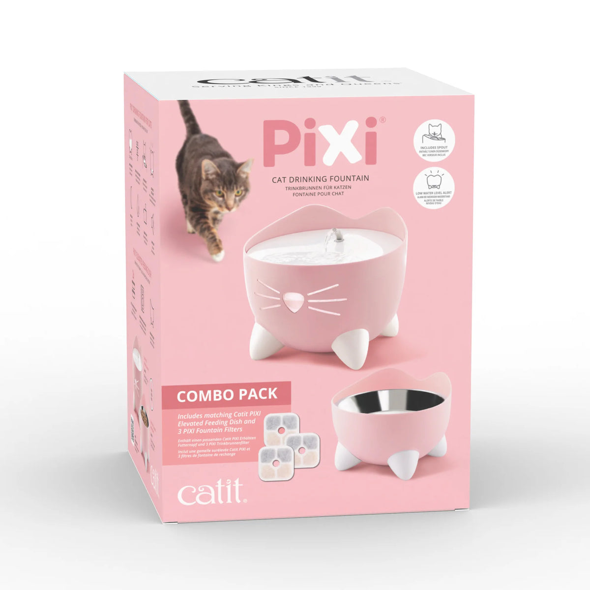 Catit PIXI Drinking Fountain Combo Pack – product view 8