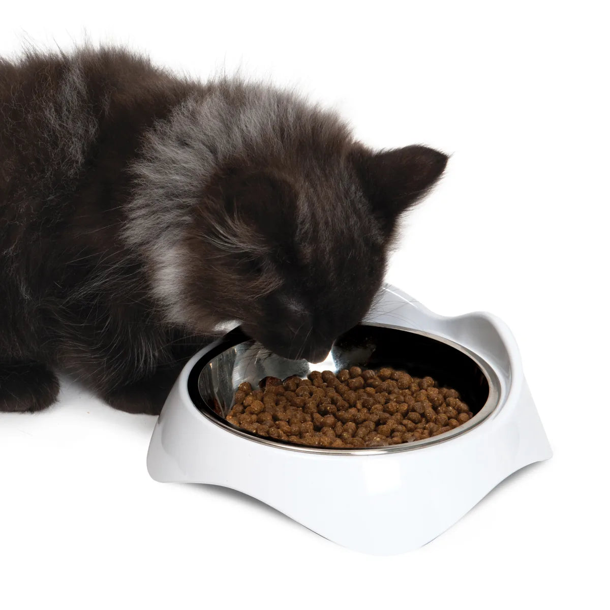Catit Pixi Feeding Dish White – White additional product view 4