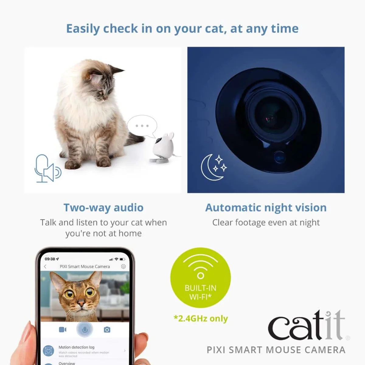 Catit Pixi Smart Mouse Camera – Mouse Camera additional product view 1