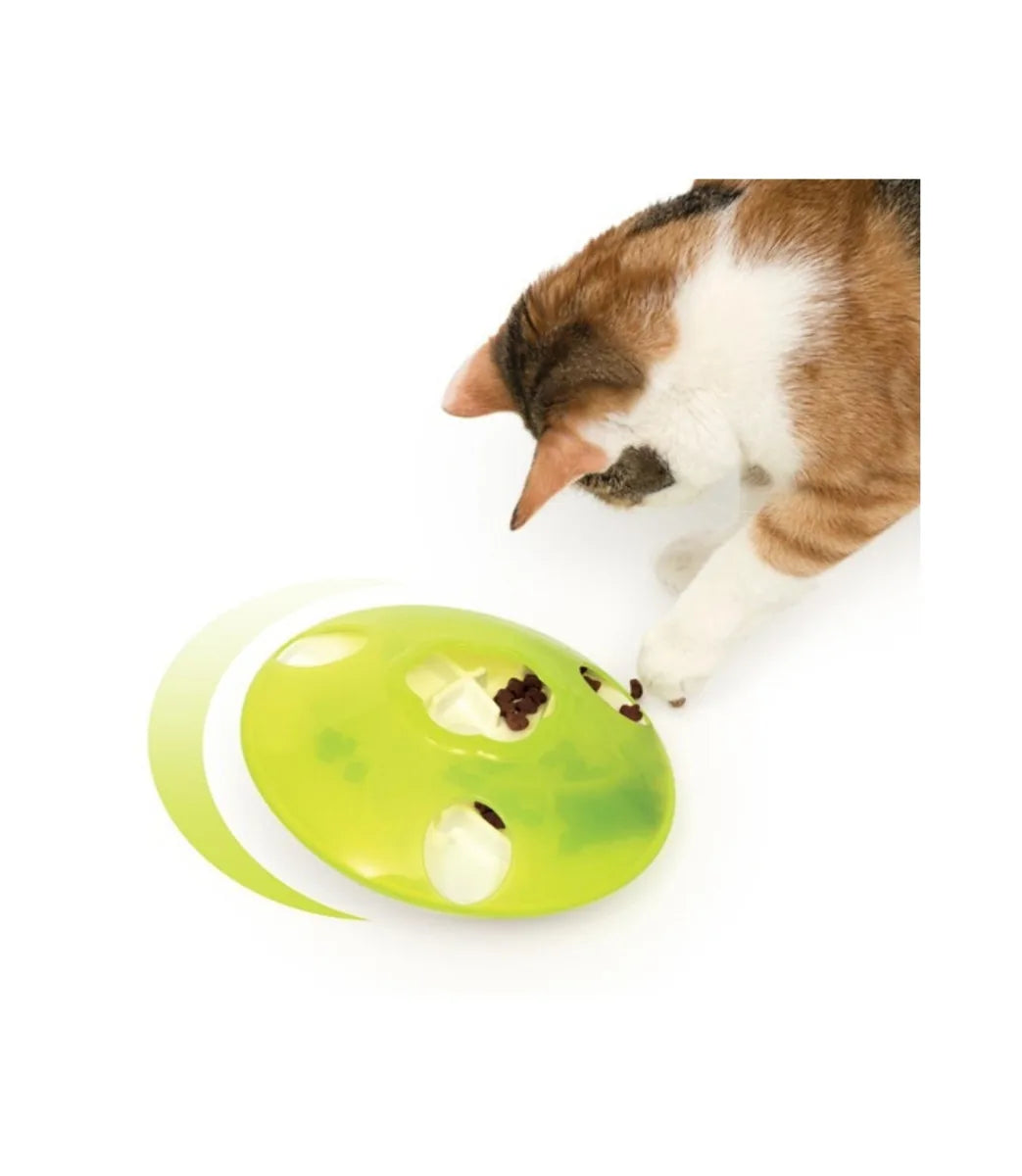 Catit Treat Spinner Interactive Cat Toy - front view