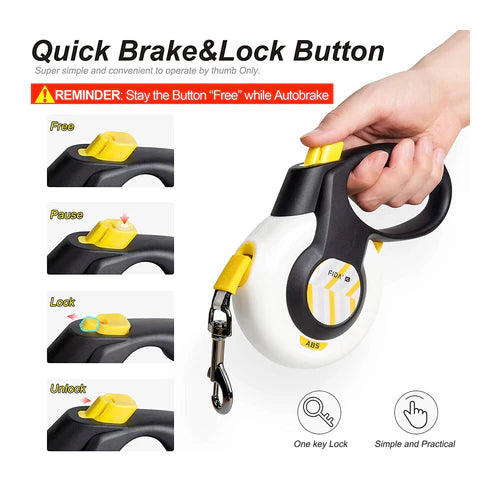 Fida AutoBrake Retractable Dog Leash – 5 m - product detail 4