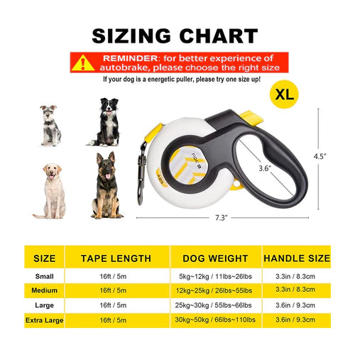Fida AutoBrake Retractable Dog Leash – 5 m - product detail 5