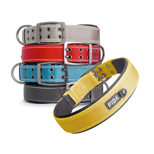 Fida Heavy Duty Reflective Dog Collar - product detail 5