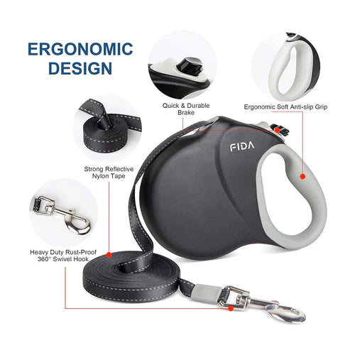 Fida Heavy Duty Retractable Dog Leash – 8 m - product detail 2