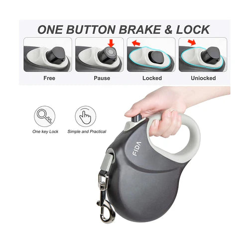 Fida Heavy Duty Retractable Dog Leash – 8 m - product detail 5
