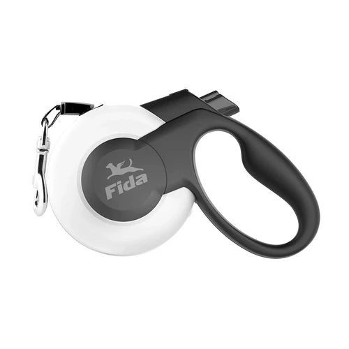 Fida Mars Heavy Duty Retractable Dog Leash - Color White