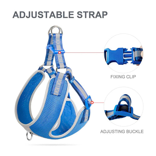 Fida Reflective Step-In Dog Harness - product detail 4