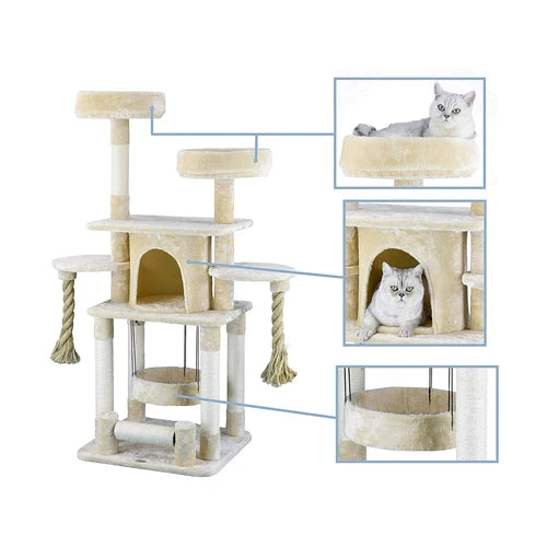 Go Pet Club 146 cm Jungle Rope Cat Tree - product detail 2