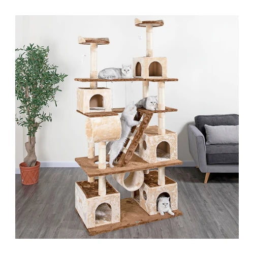 Go Pet Club 222 cm Cat Tree Climber with Swing - product detail 3