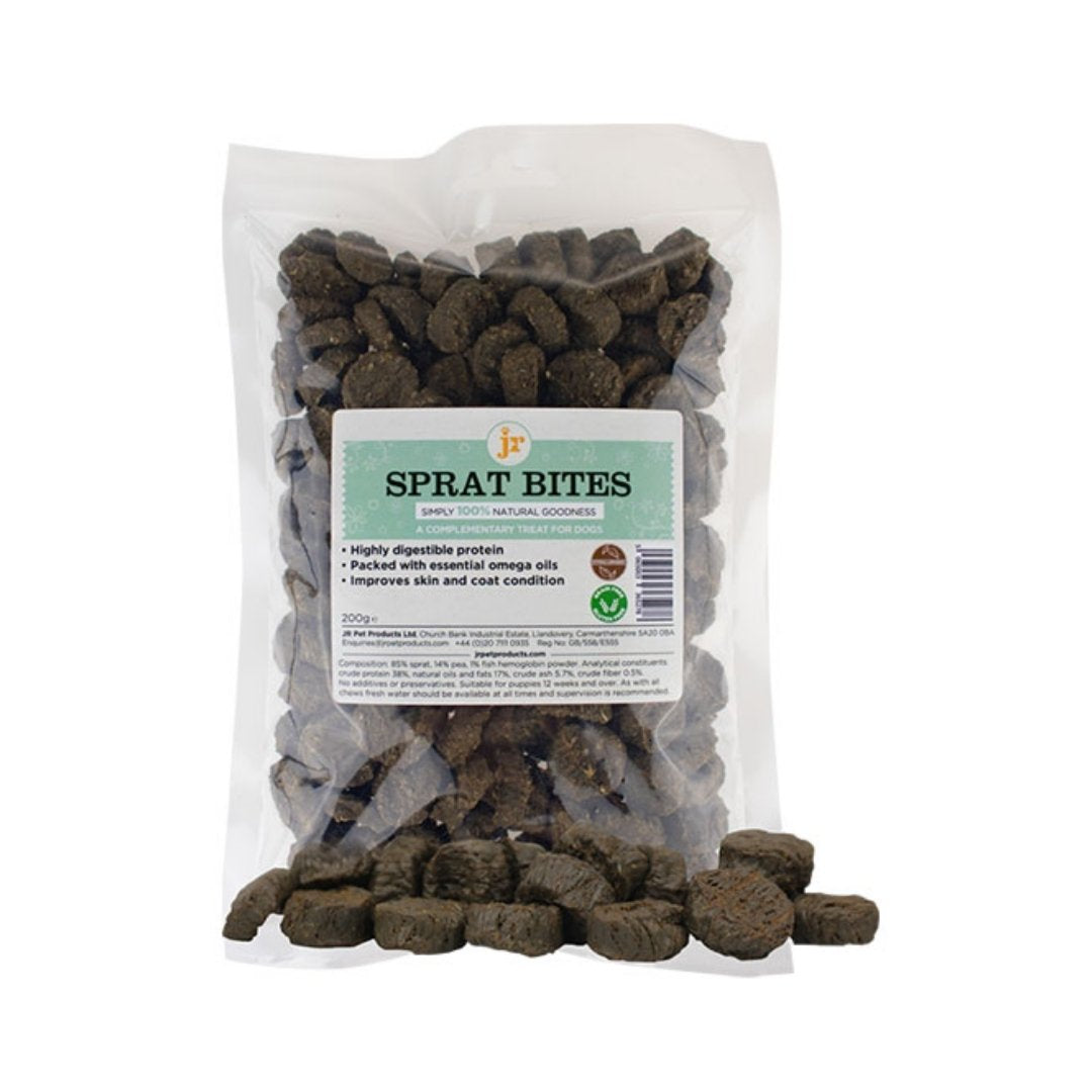 JR Pet Products Sprat Bites 200g dog training treats