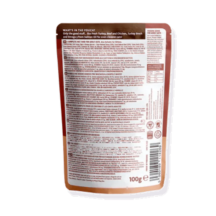 Meowing Heads Top-Cat Turkey Adult Wet Cat Food — 100 g product view