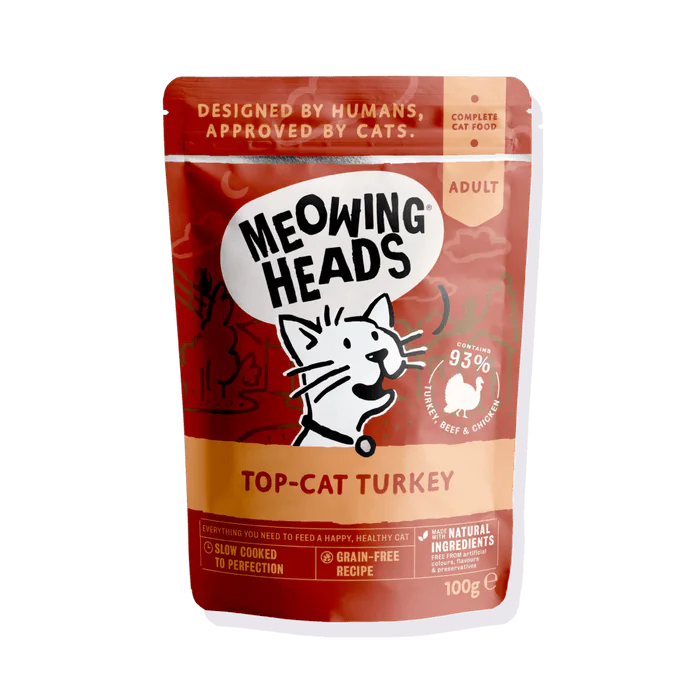 Meowing Heads Variety Pack Adult Wet Cat Food 10 × 100 g — 10 × 100 g product view