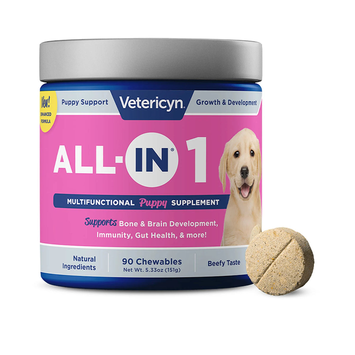 Vetericyn ALL-IN 1 Multifunctional Dog Supplement — Puppy front packshot
