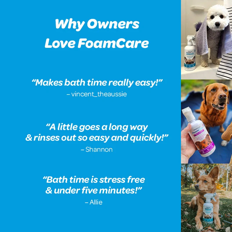 Vetericyn FoamCare Spray-On Pet Shampoo & Conditioner — official product view 6