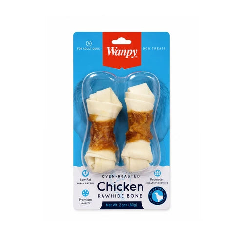 Wanpy Chicken & Rawhide Bone - 2 pcs (60 g) - 2 pcs