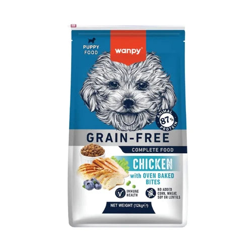 Wanpy Grain Free Complete Food for Puppy - Chicken Recipe - product detail 3