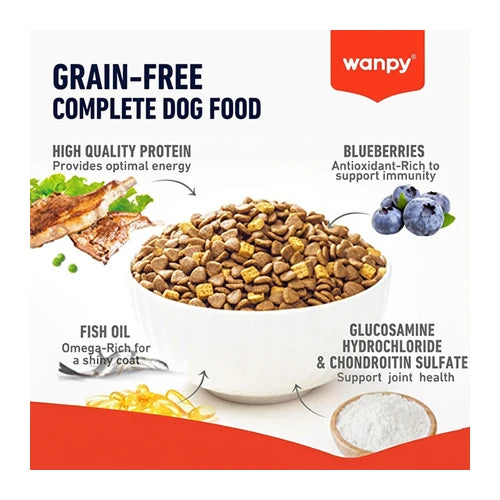 Wanpy Grain Free Complete Food for Puppy - Lamb Recipe - product detail 4