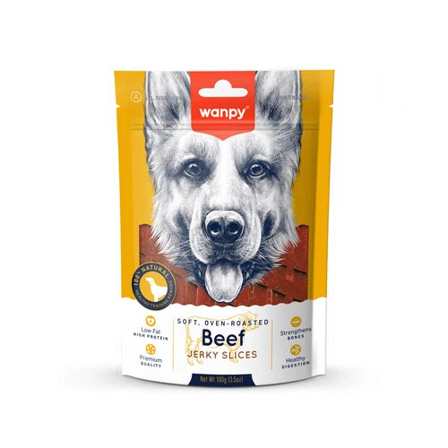 Wanpy Soft Beef Jerky Slices 100 g - product detail 2