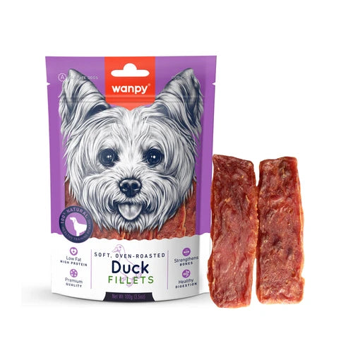 Wanpy Soft Duck Fillets 100 g - 100 g