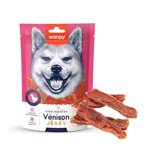Wanpy Dry Venison Jerky 100 g - 100 g