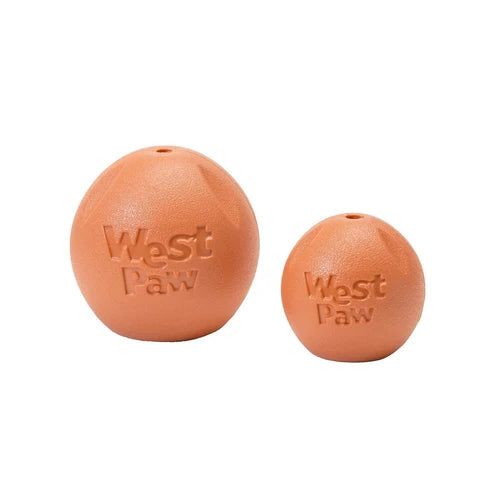 West Paw Rando Dog Toy - Small, Tangerine