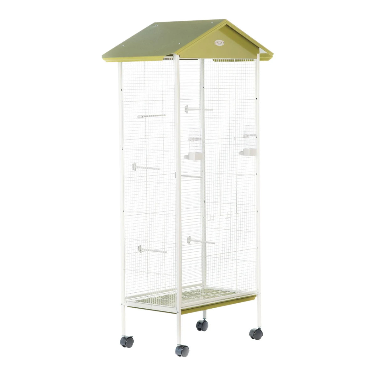 Zolux Arabesque Bird Cage/Aviary Jeanne - Olive