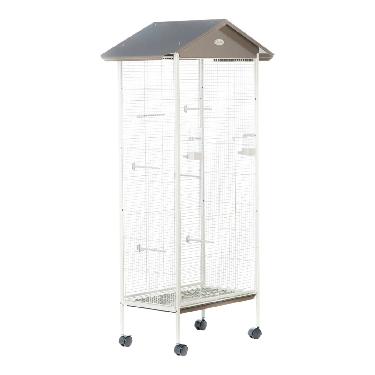 Zolux Arabesque Bird Cage/Aviary Jeanne - Taupe
