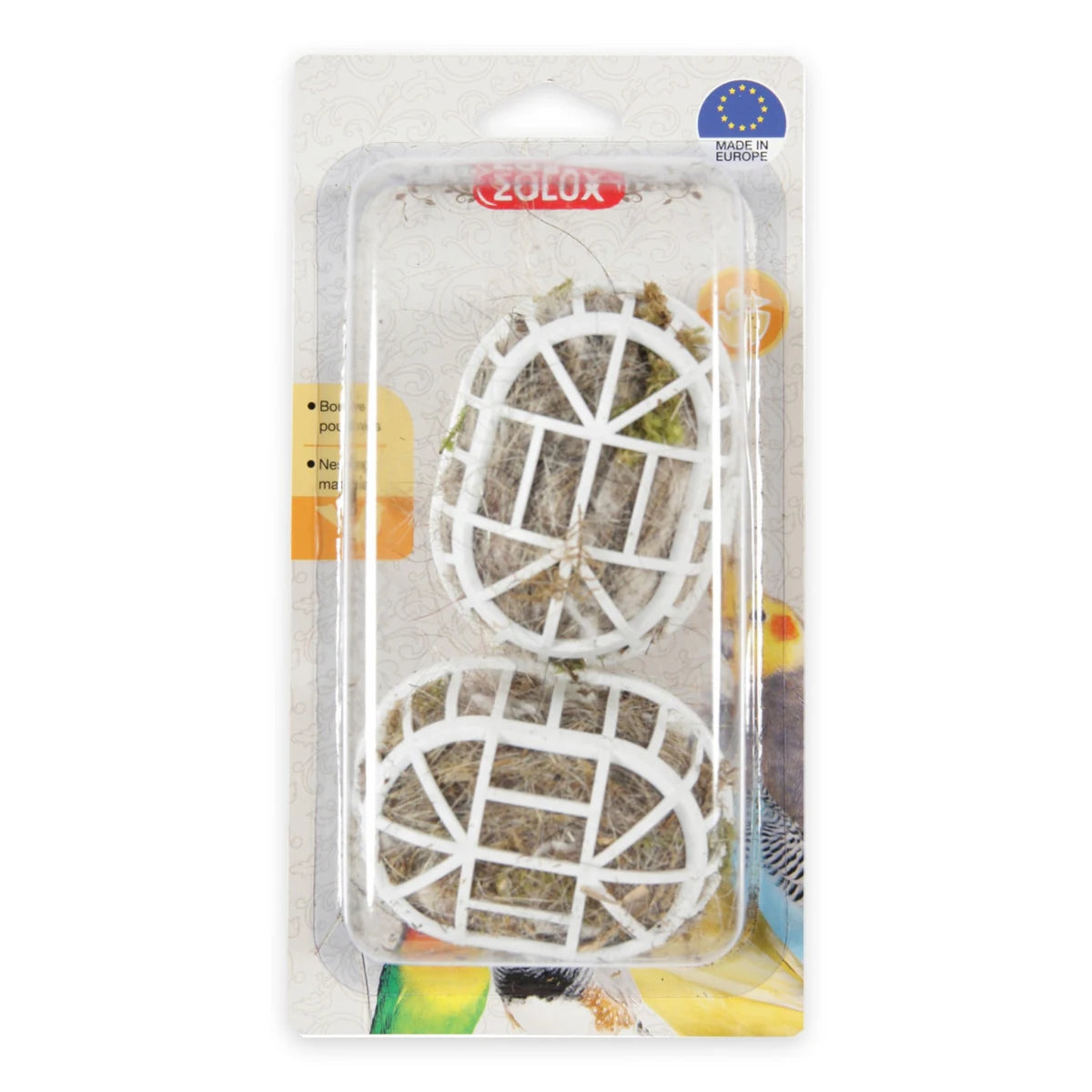 Zolux Nesting Material in Sphere 2/pk - One Size
