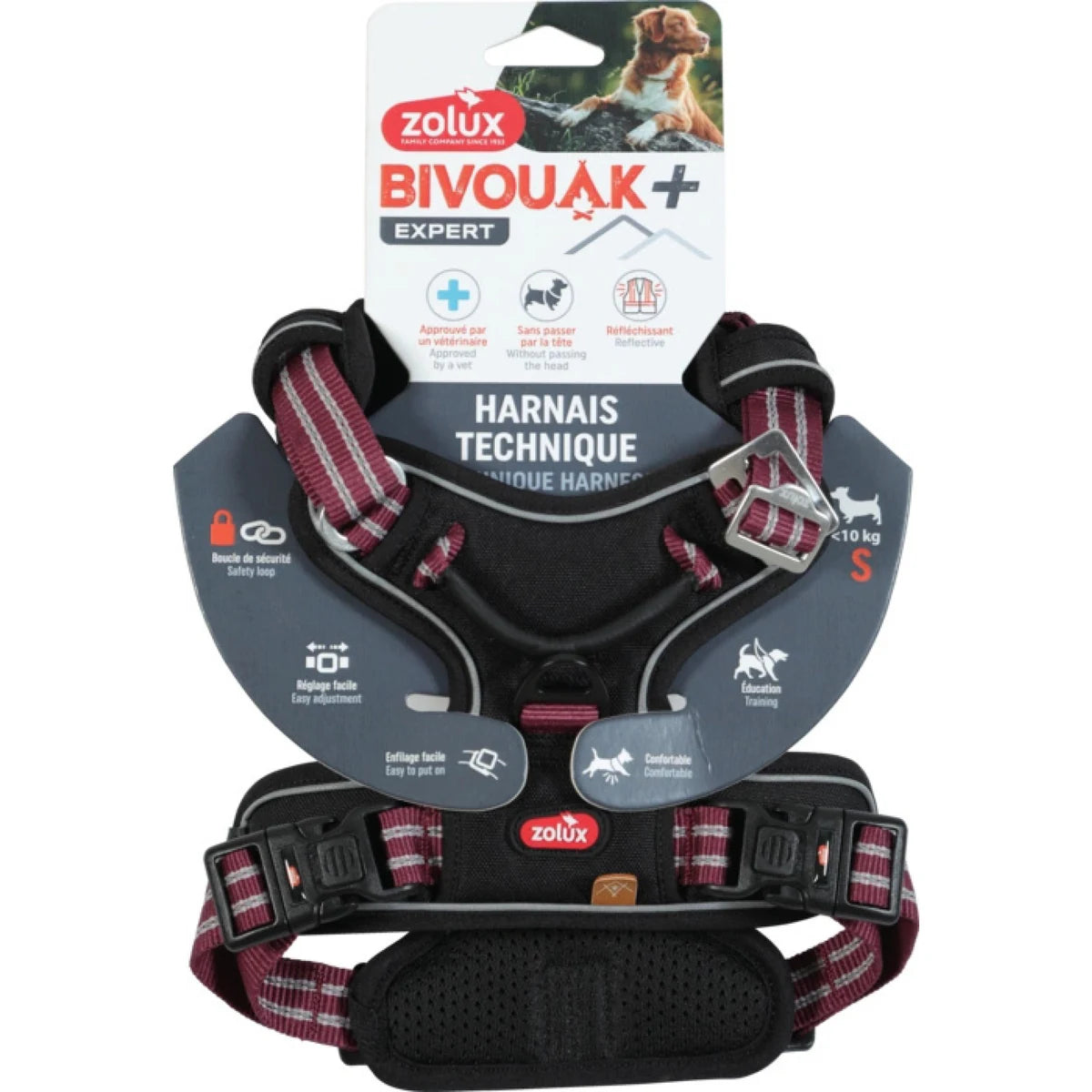 Zolux BVK Harness - Red / Small