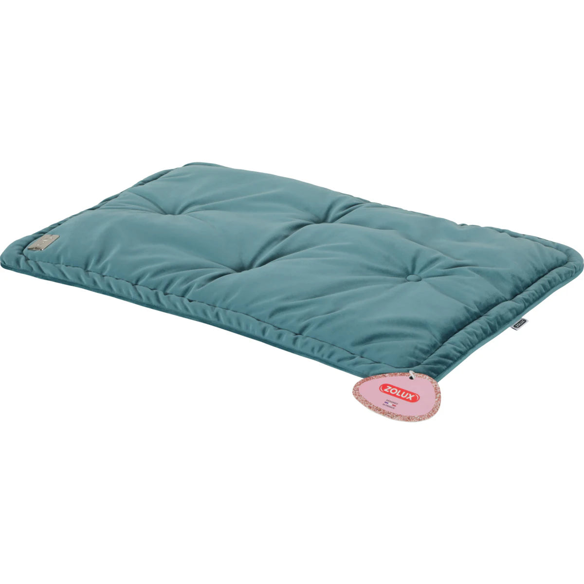 Zolux Chambord Chesterfield Duvet Peacock Green, 59 cm - Peacock Green