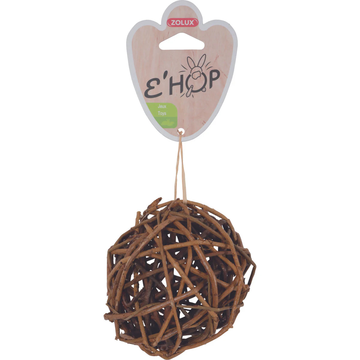 Zolux Ehop Ball Rattan Dark - One Size