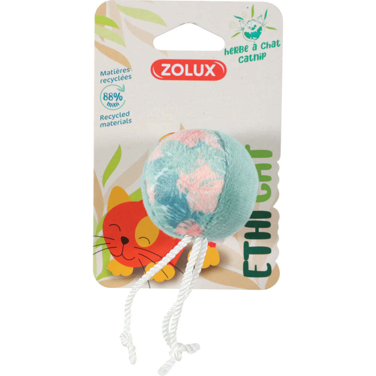 Zolux Ethicat Leaf Ball Toy - One Size