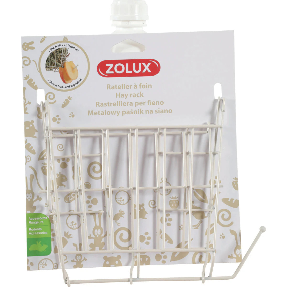 Zolux Metal Hay Rack - Beige