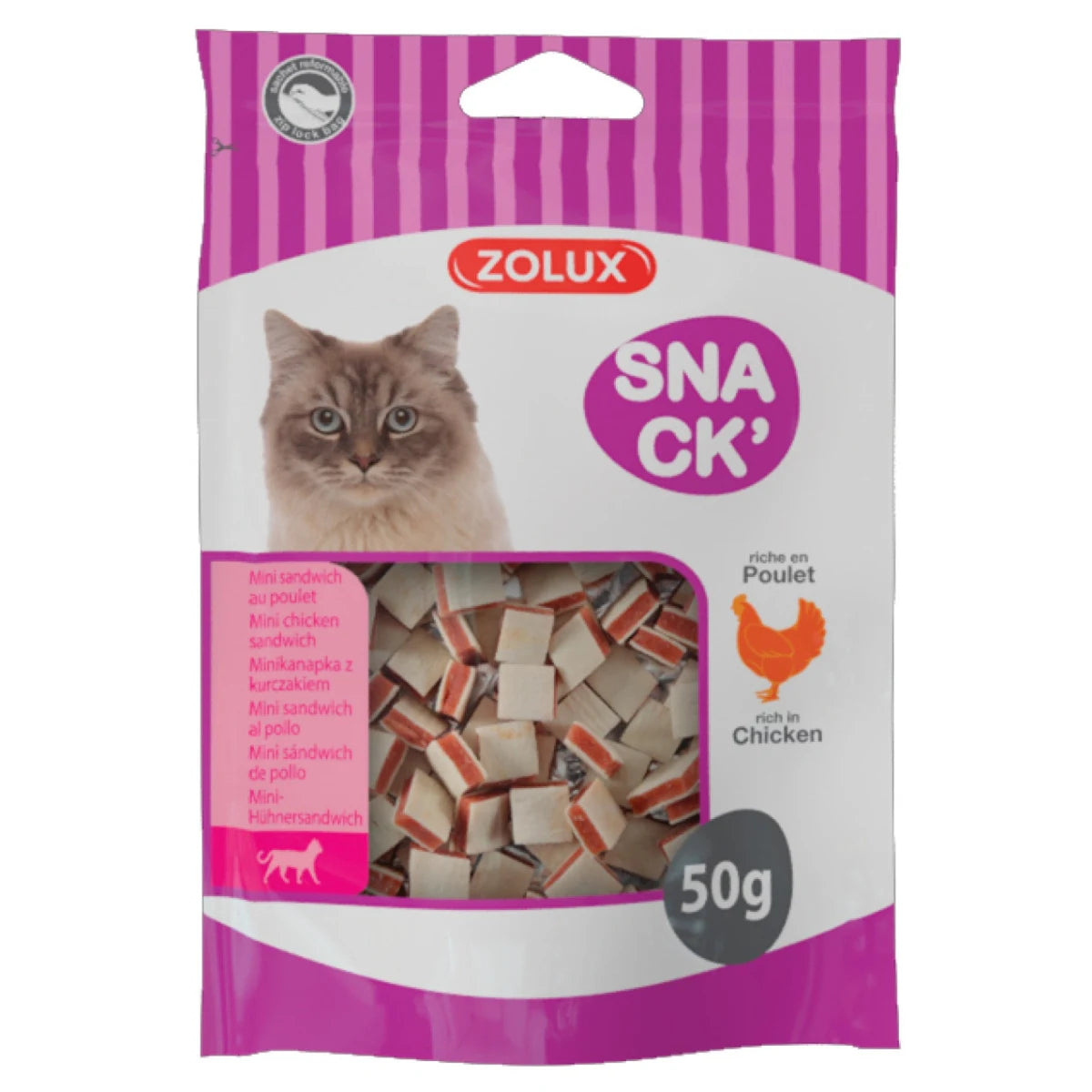 Zolux Mini Chicken Sandwich - 50 g