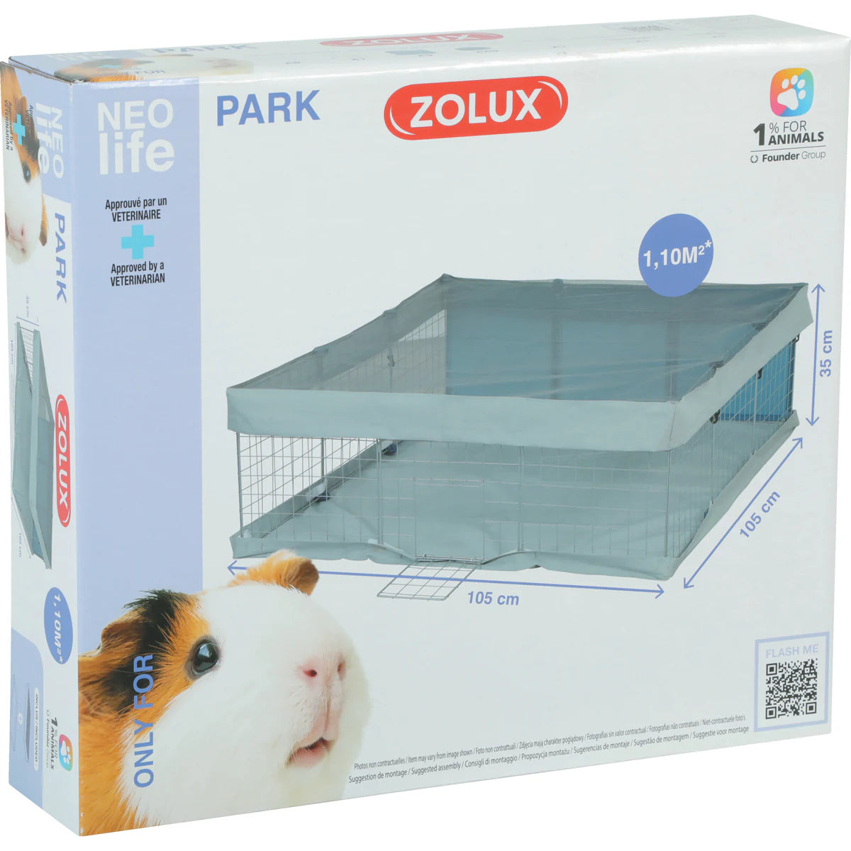 Zolux Neolife Guinea Pig Neopark - additional product view