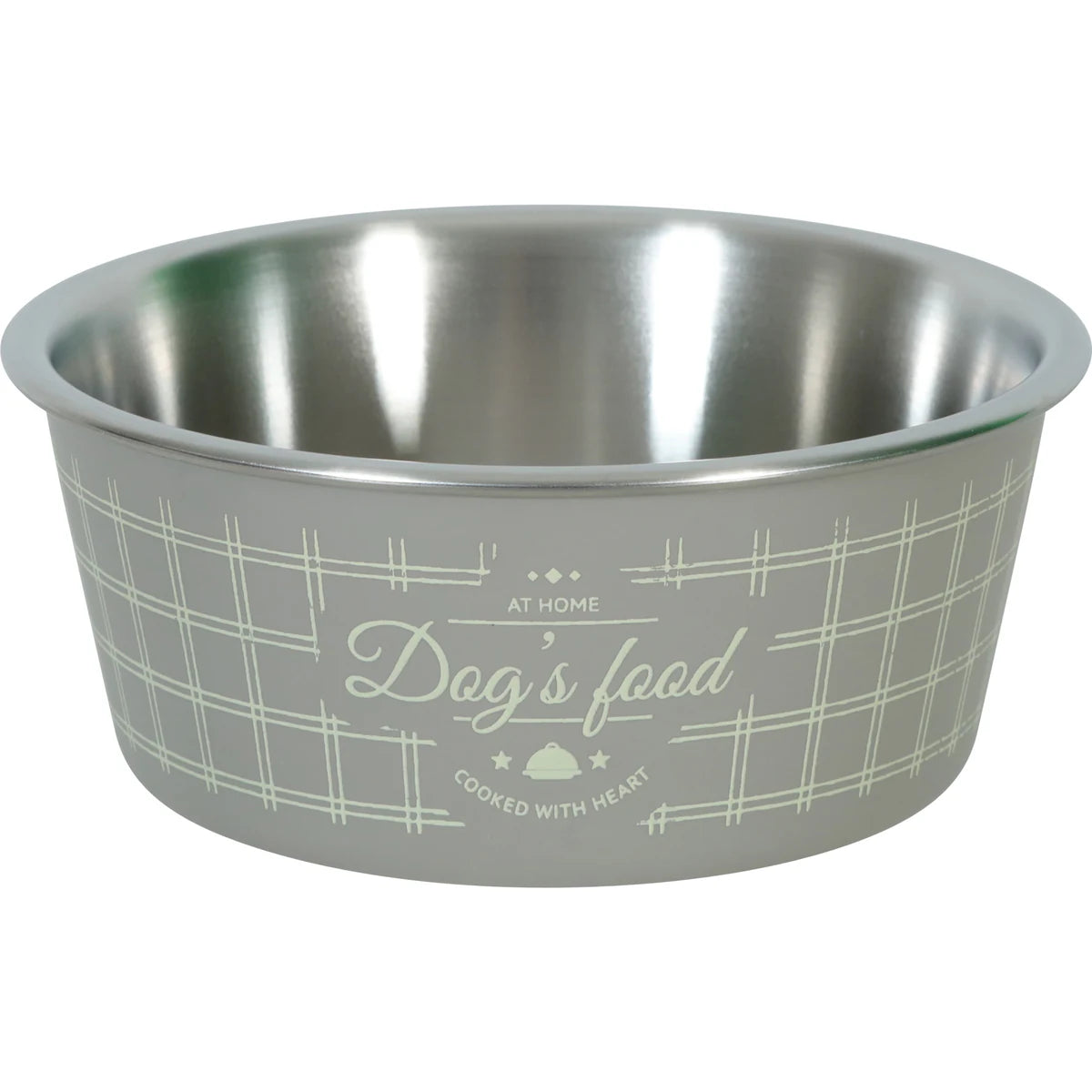 Zolux Non-Slip Food Dog Bowl - Taupe / 400 ml