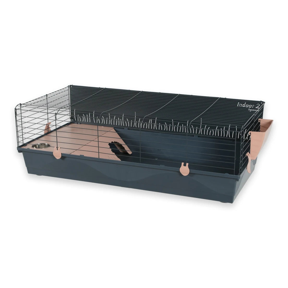 Zolux Rodent Cage Indoor 2 Blue and Pink Colors Available - Pink