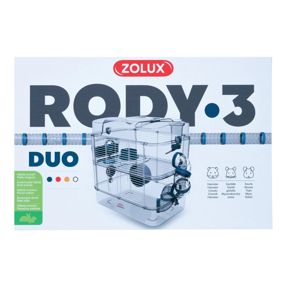 Zolux Rody 3 Duo Rodent and Small Animals House - additional product view