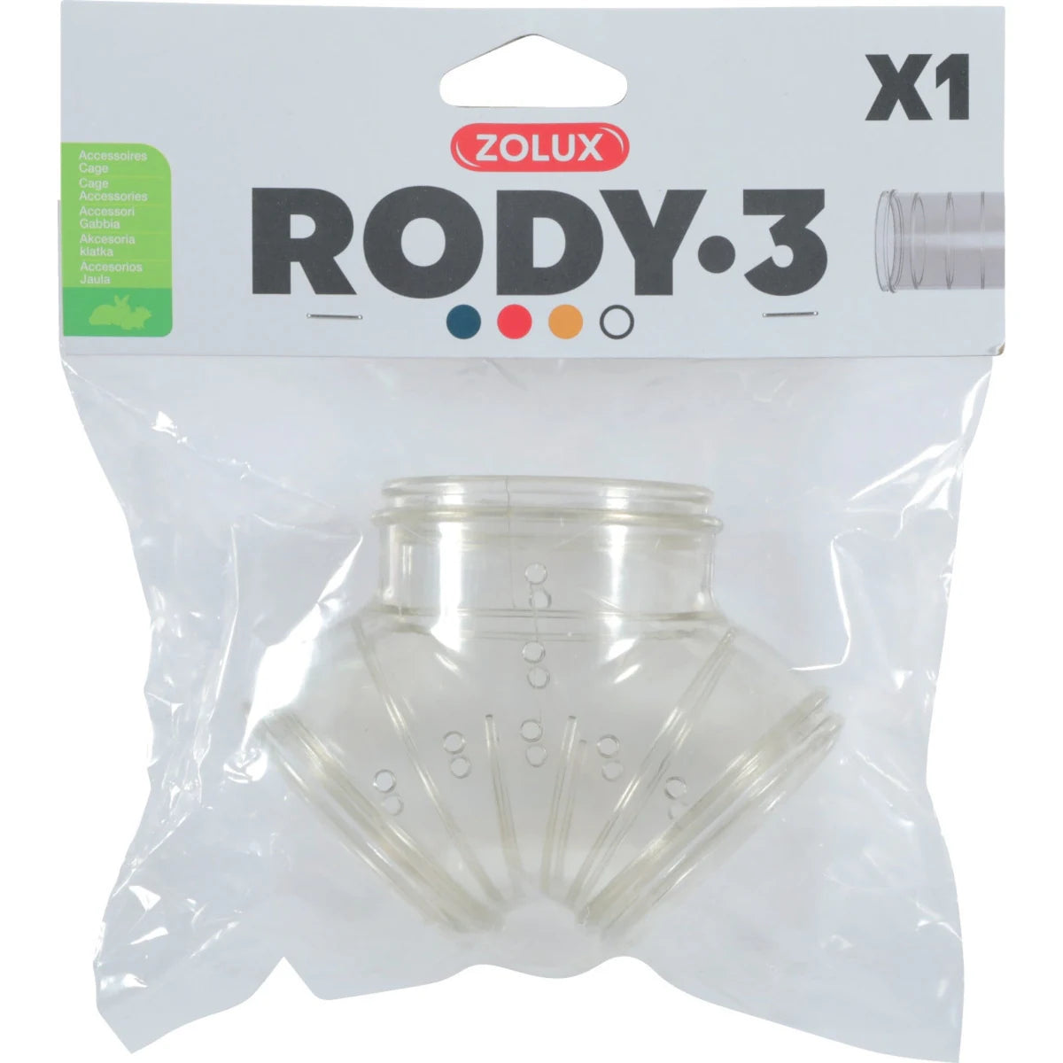 Zolux Rody 3 Y-Tube - One Size