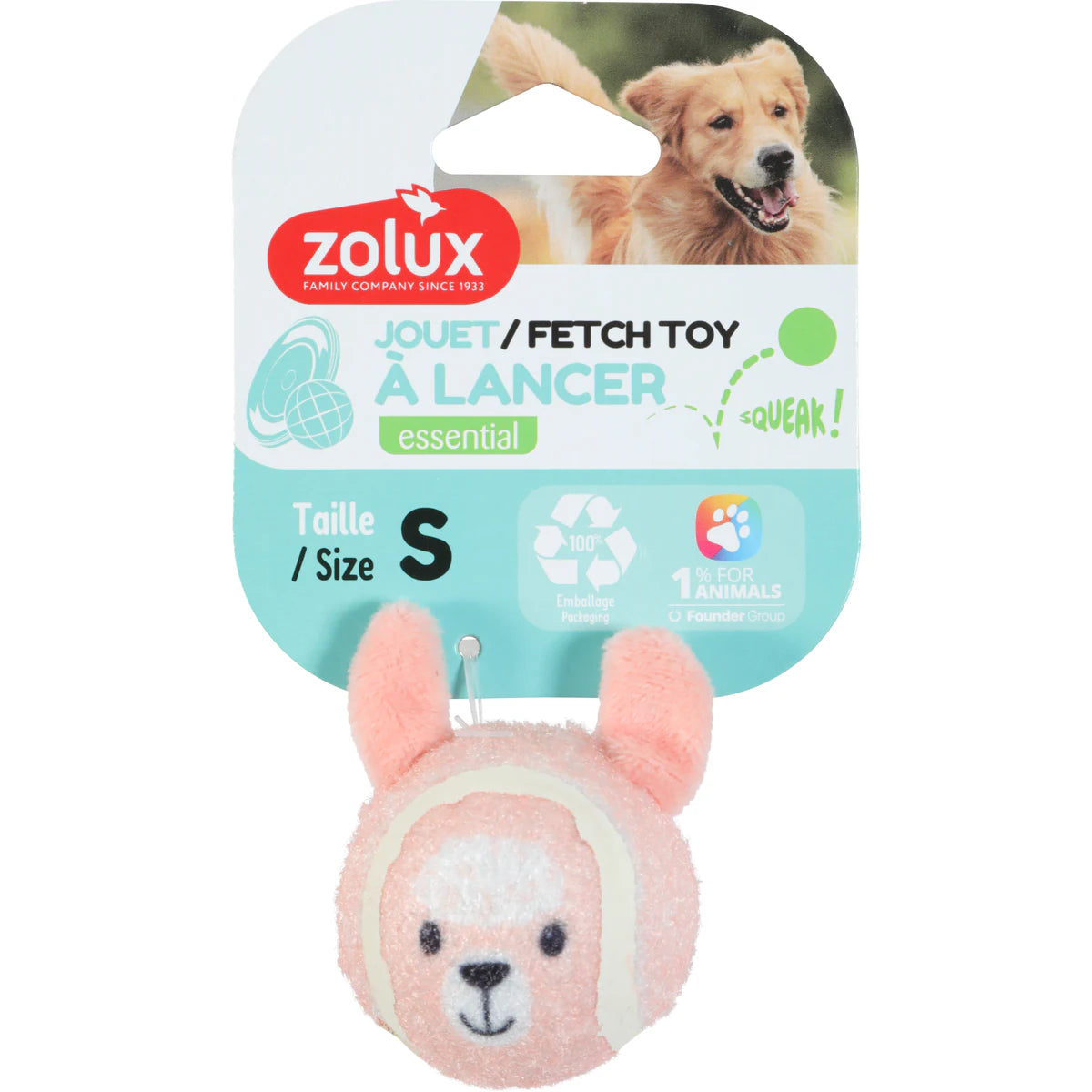 Zolux Tennis Ball Llamas - Small