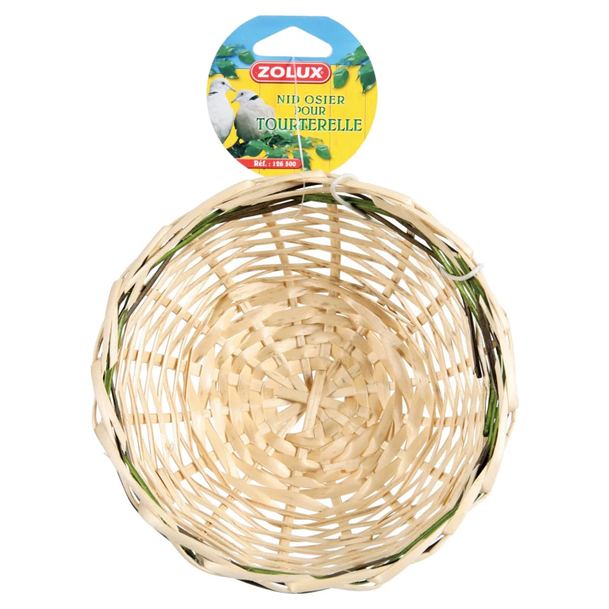 Zolux Wicker Turtledove Nest - One Size