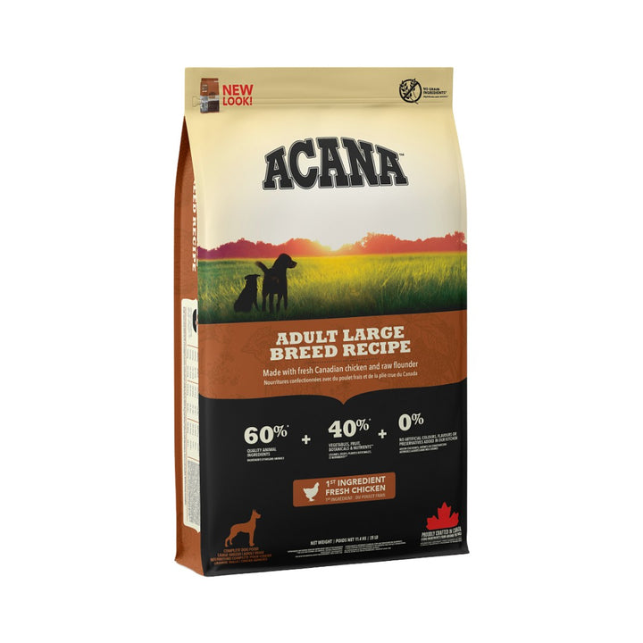 Acana Adult Large Breed Dog Dry Food - Biologically Appropriate Nutrition for Optimal Health