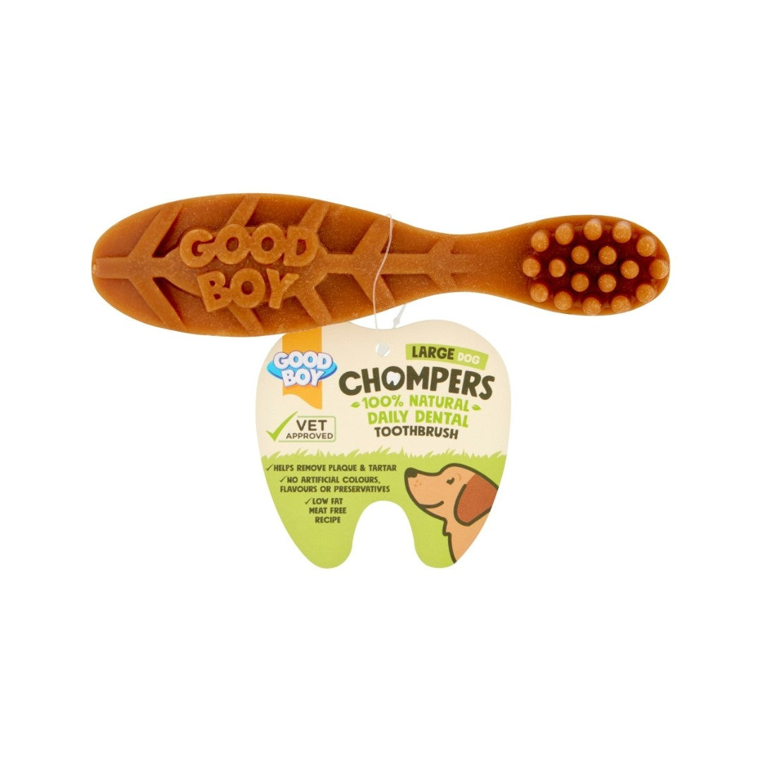 Armitage Chompers Dental Toothbrush Dog Treats, These specially designed, 100% natural toothbrush-shaped chews are full of natural goodness.