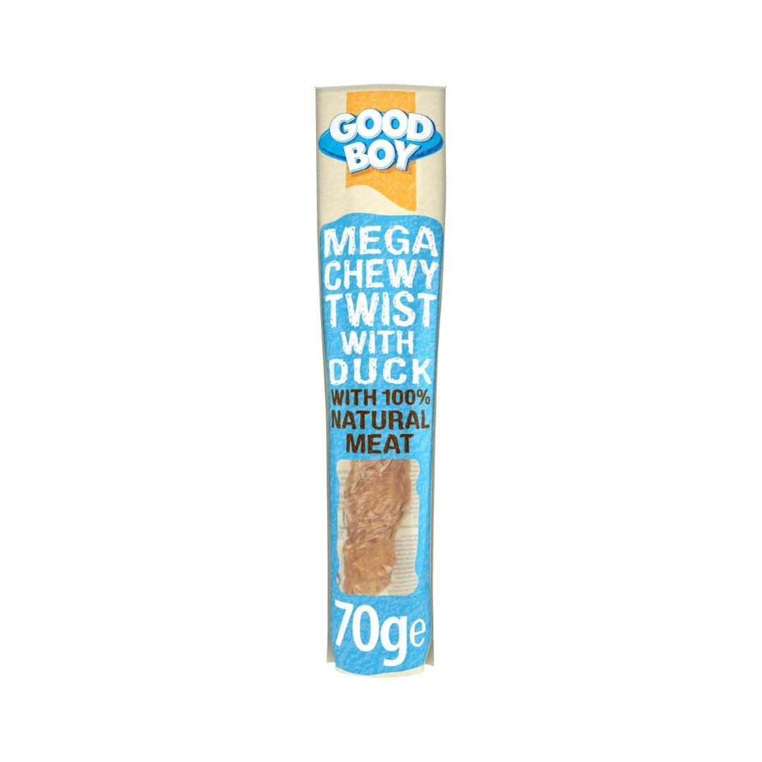 Armitage Mega Duck Twist Dog Treats, Making dogs’ tails waggle is second nature at Good Boy pawsley & co.