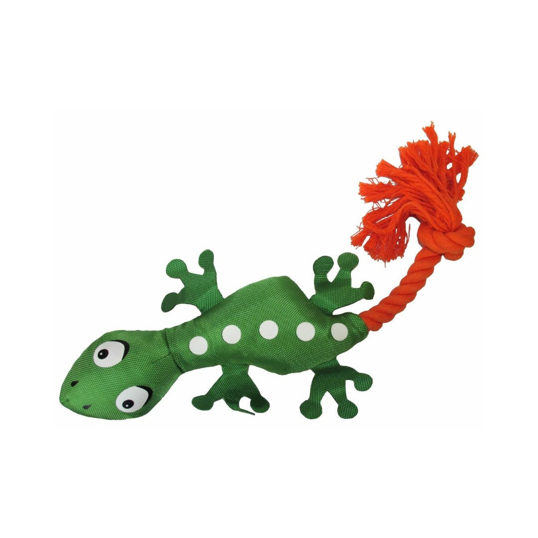 Armitage Wild Tugs Lizard Dog Toys, This Lizard is great for tuggy games and will become one of your dog's favorite toys.