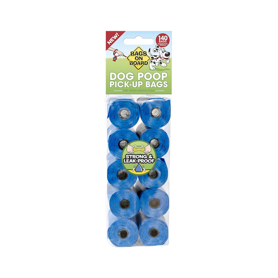 Bags on Board Blue Dog Waste Bags 140 Pack