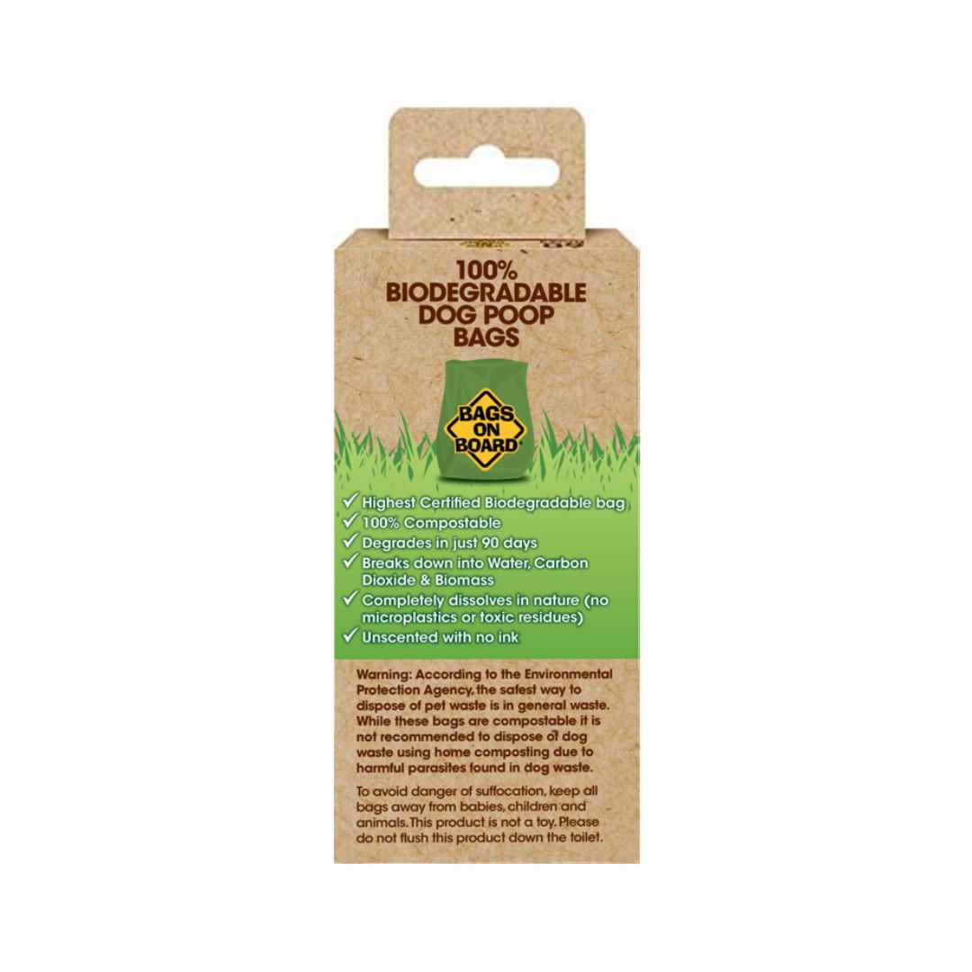 Bags on Board Compostable Dog Waste Bags 60 Pack - product image 2