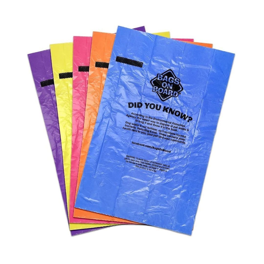 Bags on Board Rainbow Waste Bag Refill Display 60 Rolls - product image 2