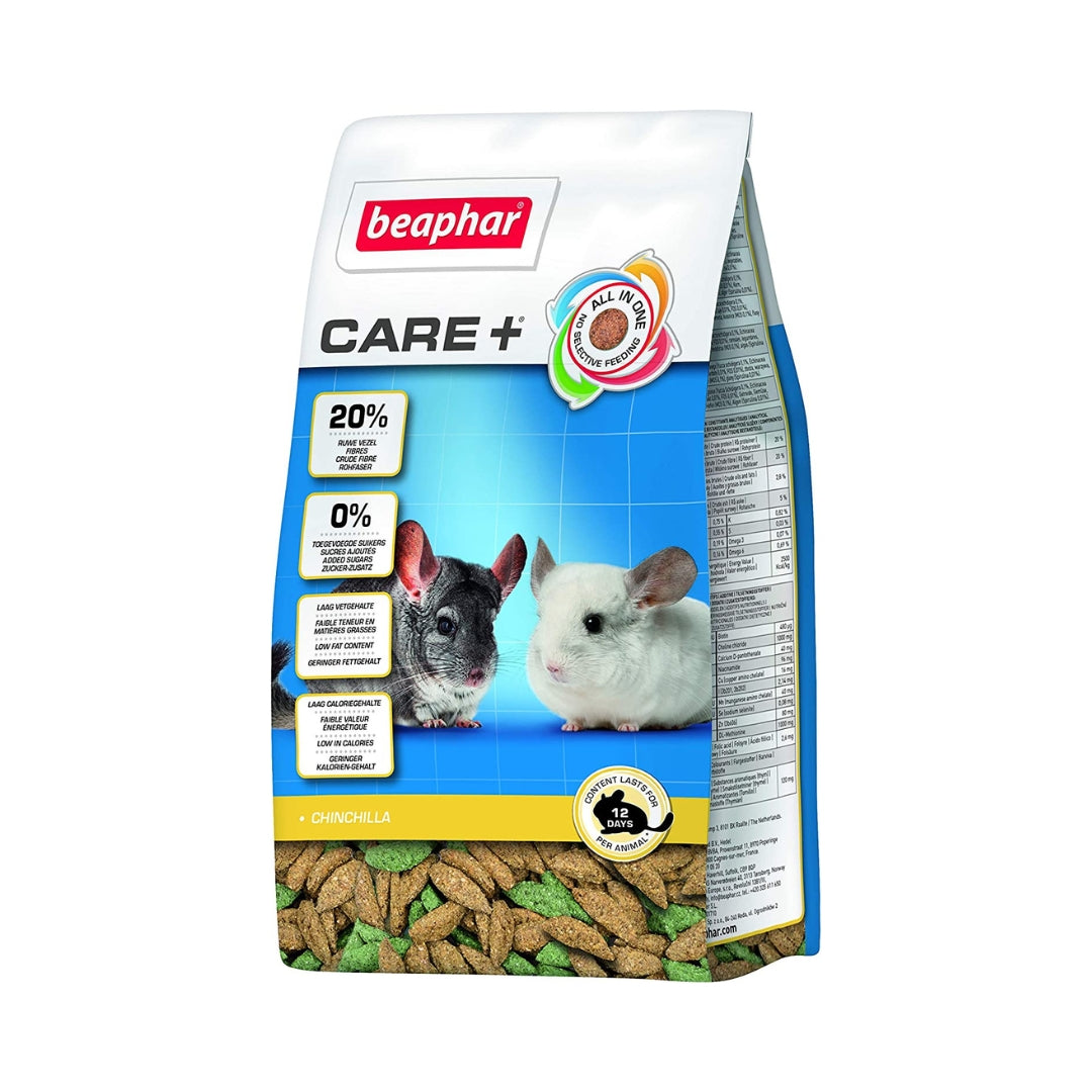 Beaphar Care+ Chinchilla Food - front packaging